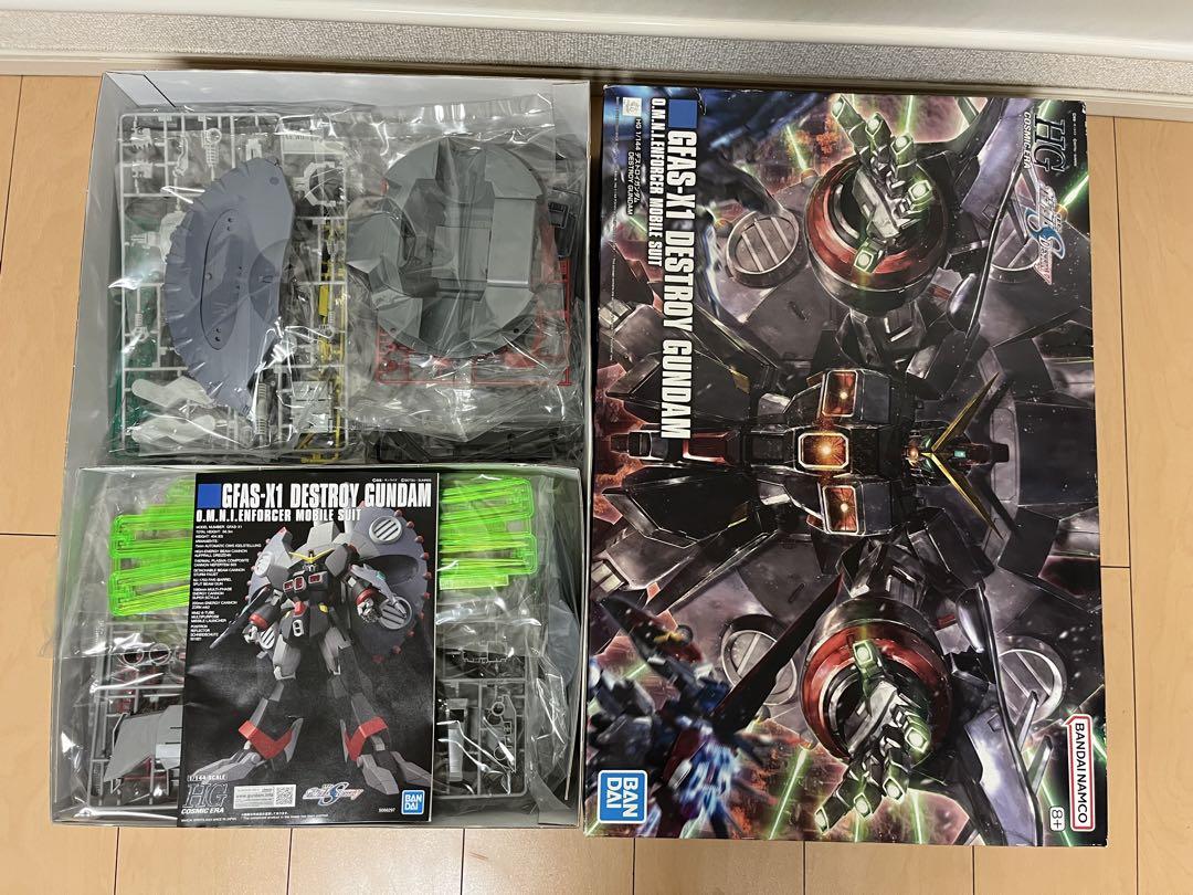 値下げ不可　HG 1/144 デストロイガンダム　GFAS-X1 未組立品