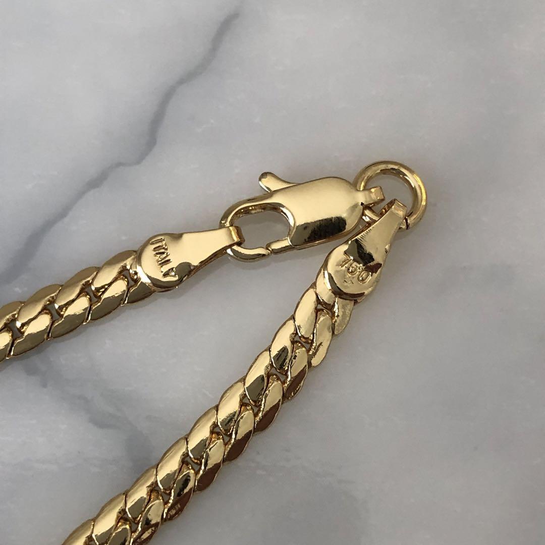 様遺品整理ネックレスitaly 750の刻印あり 1本　15g