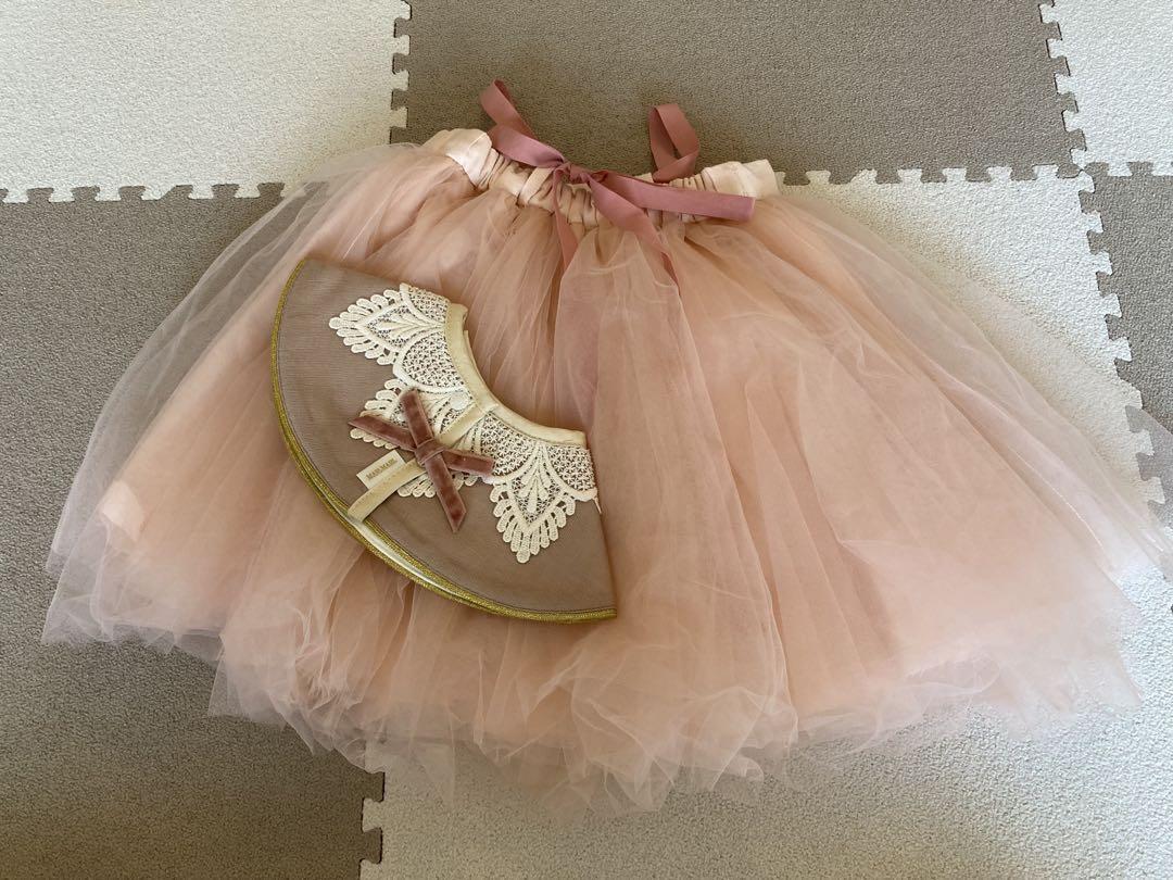 【新品】MARLMARL ピンク チュールスカート