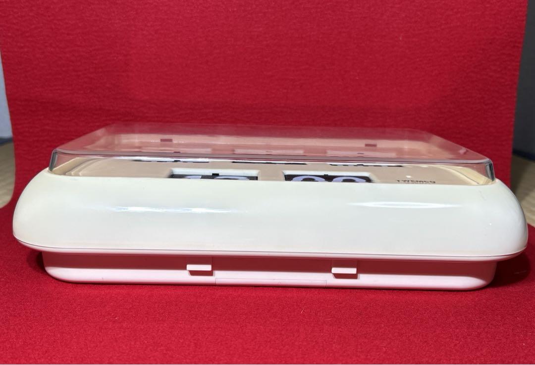 TWEMCO QUARTZ QD-35 パタパタ時計 カレンダー　掛時計