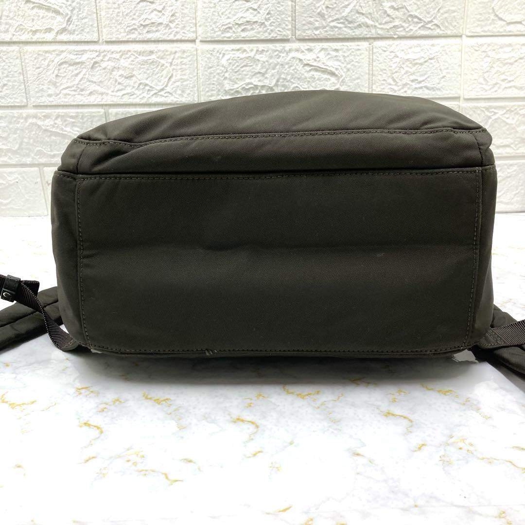 美品❣️agnes b.アニエスベーリュックバックパックレディースブランドカーキ