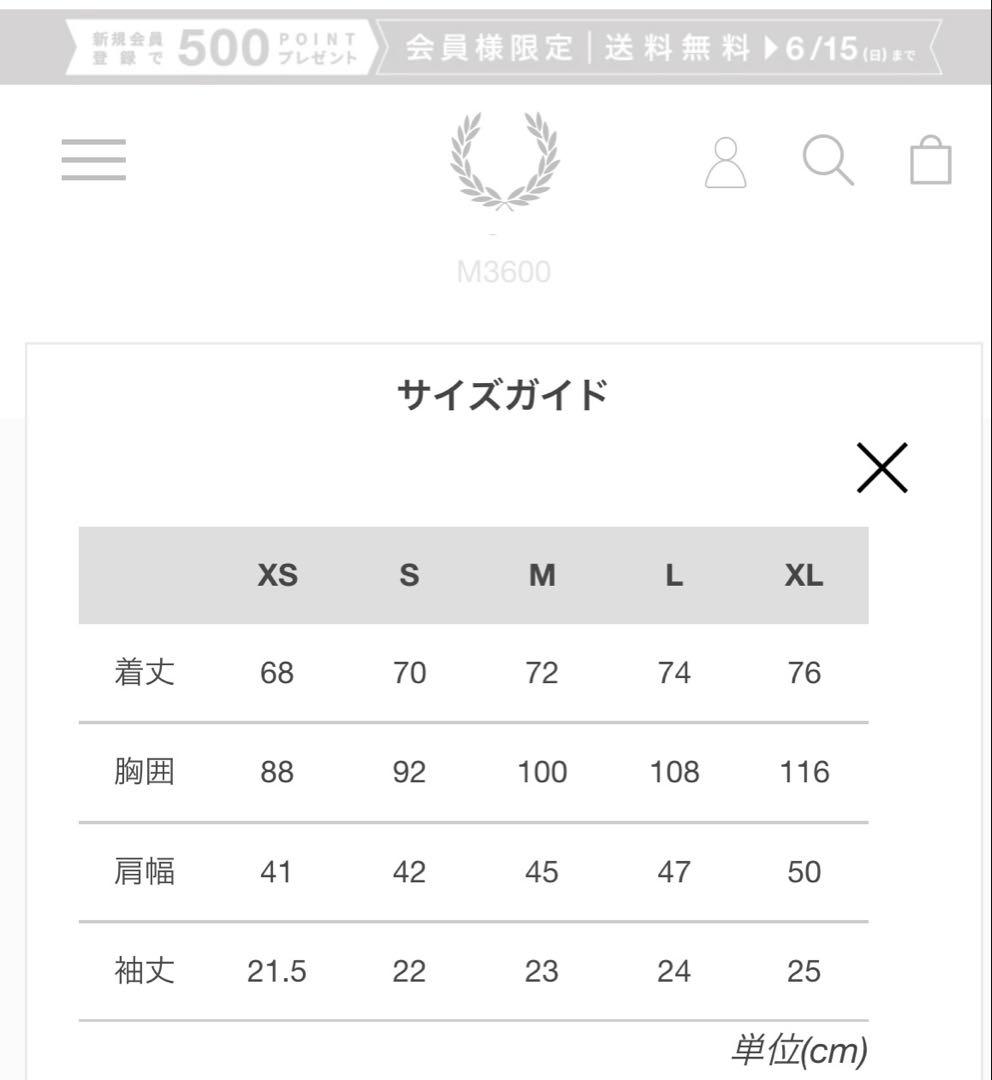 FRED PERRY ポロシャツ メンズ 新品 未使用 Ｍサイズ