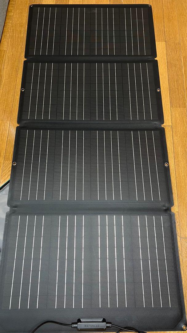 美品　エコフロー　EFSOLARソーラーチャージャー160W ソーラーパネル