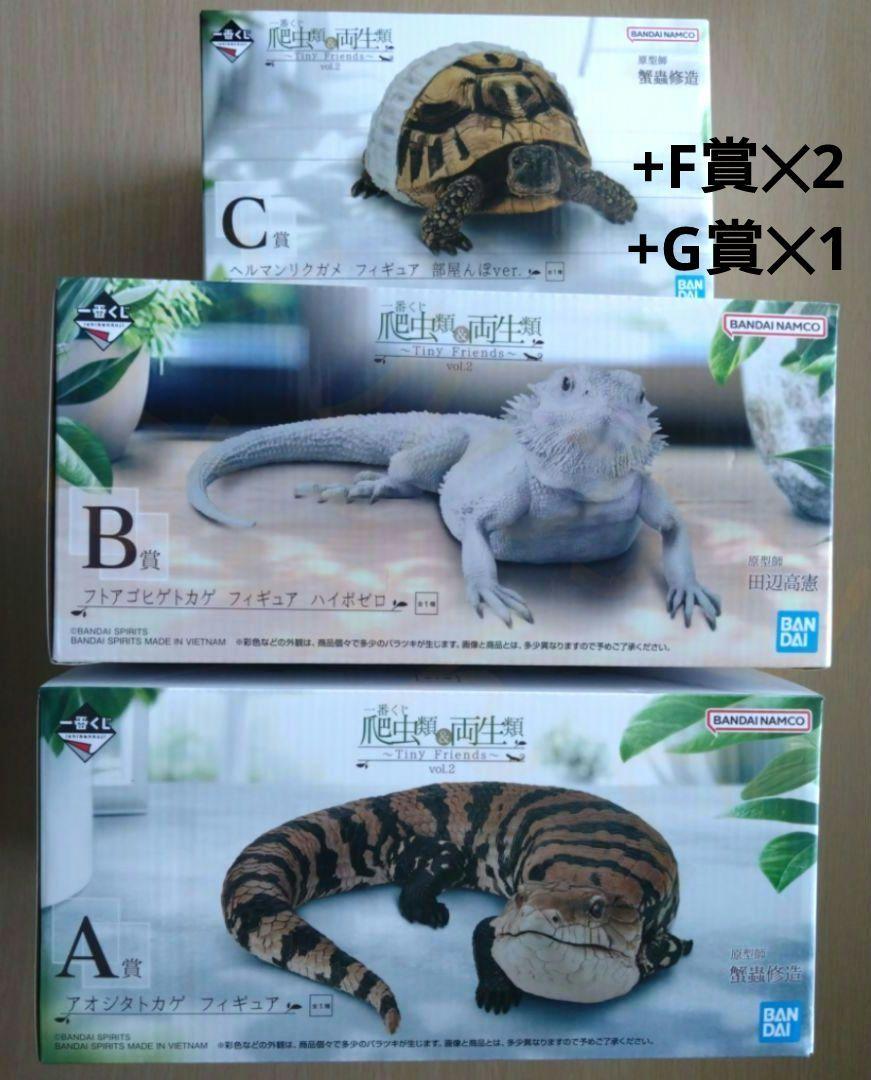 爬虫類 一番くじ A.B.C賞おまけ多数 一番くじ爬虫類&両生類 A・B・C賞+おまけ - メルカリ