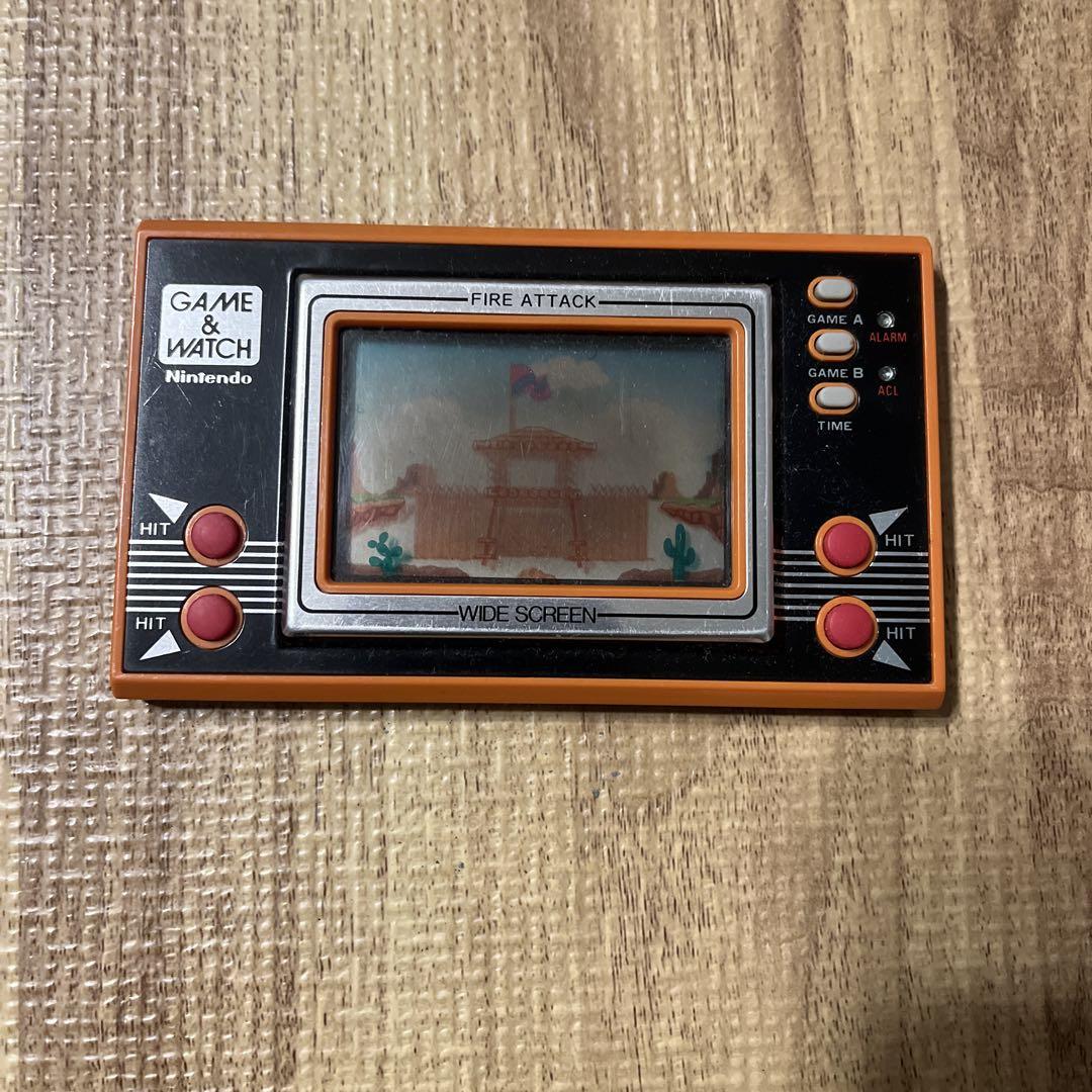 ゲームウオッチ ファイアアタック 【ジャンク品】 ゲームウォッチ FIRE ATTACK ファイアアタック - メルカリ