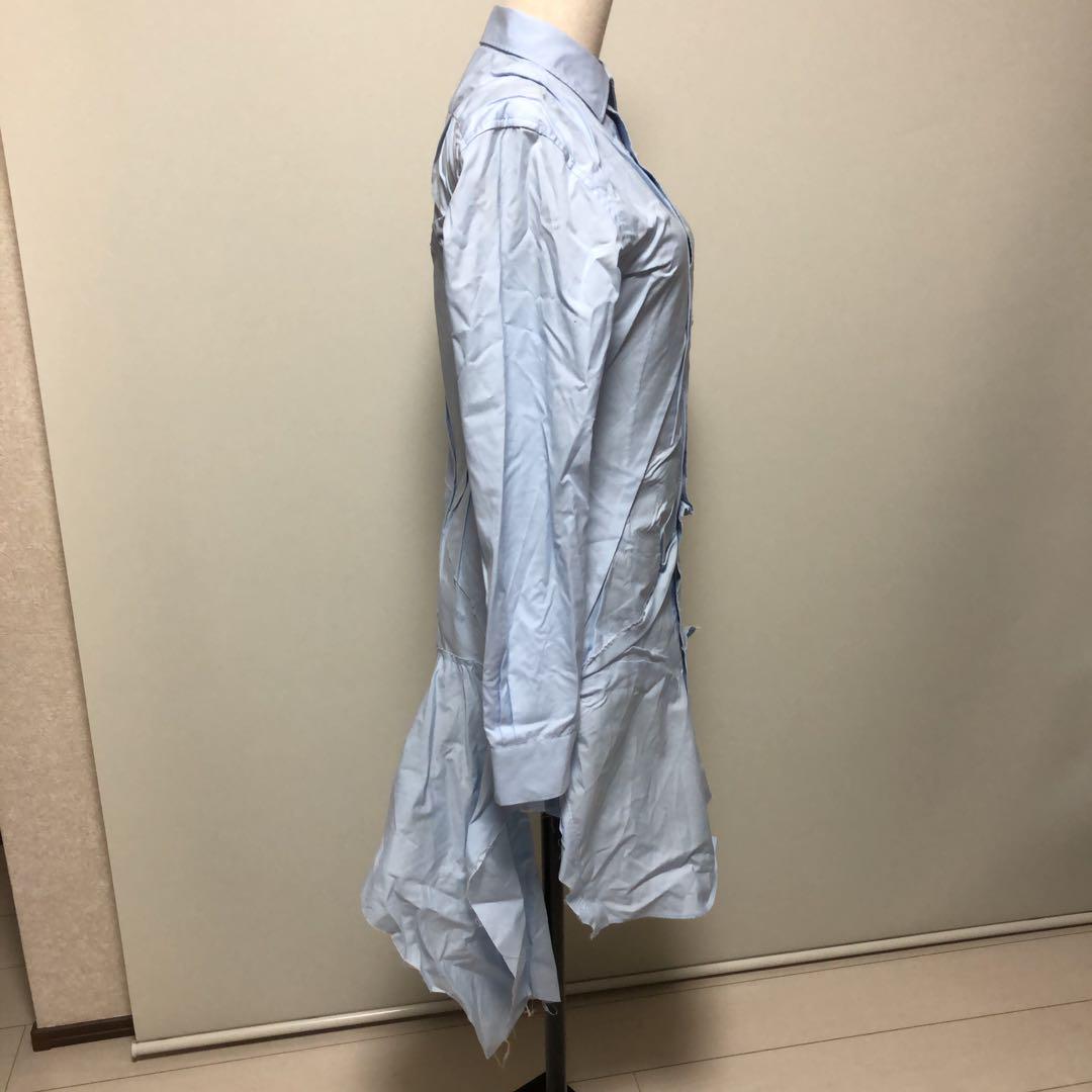 希少】オットリンガー アシンメトリー ロング シャツワンピース