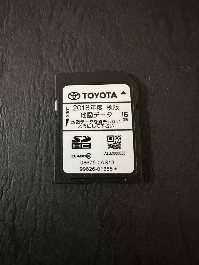 TOYOTA 純正ナビ用SDカード 2018年度版 16GB