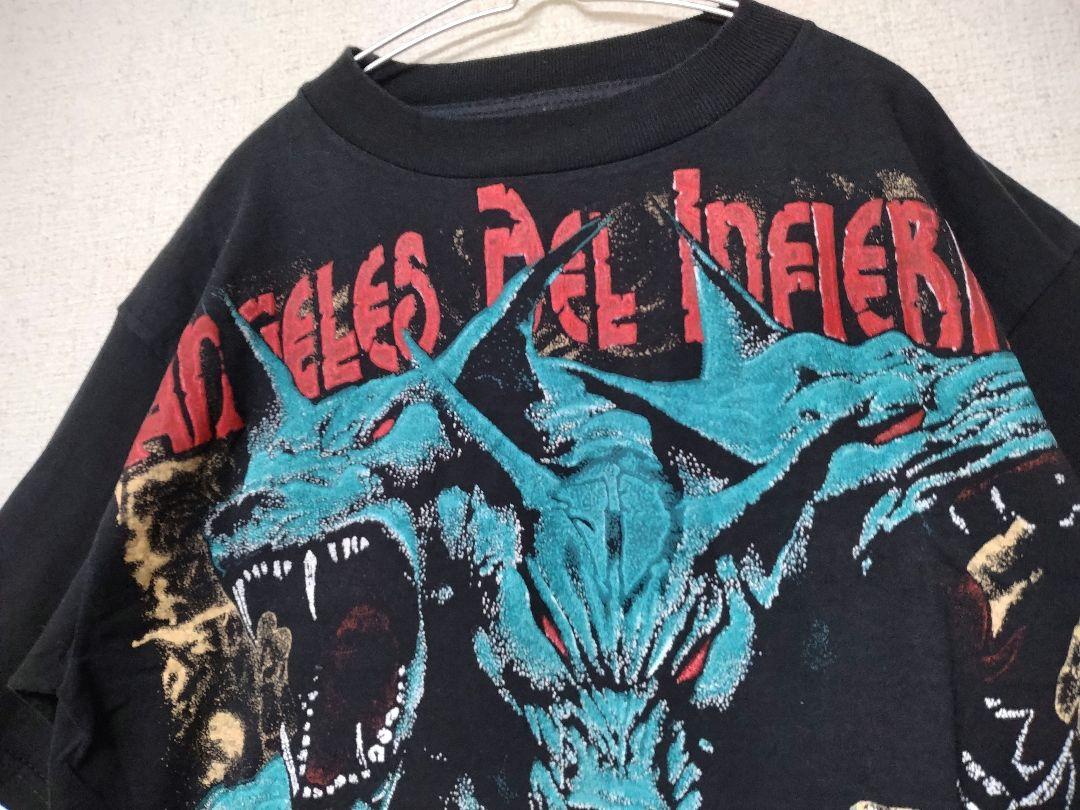 アンヘレスデルインフィエルノ 希少　ロック　ヘヴィメタル　バンド　Tシャツ