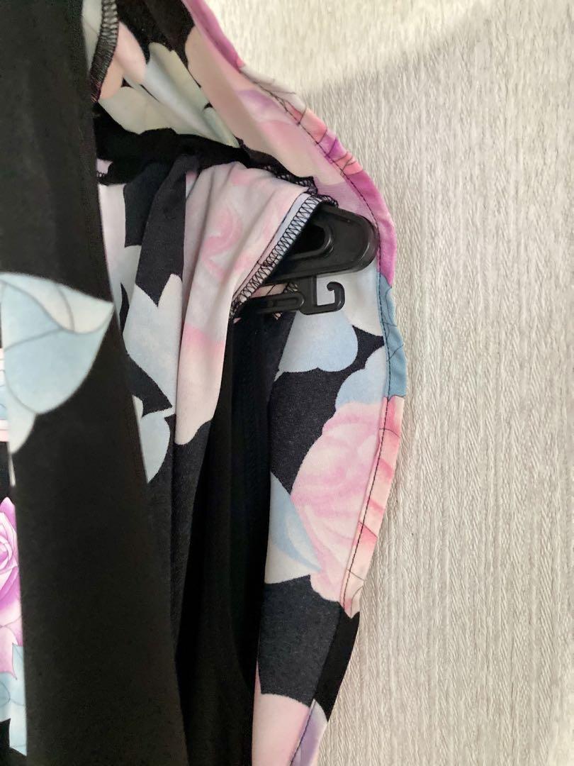 美品　LEONARD フラワープリント ワンピース