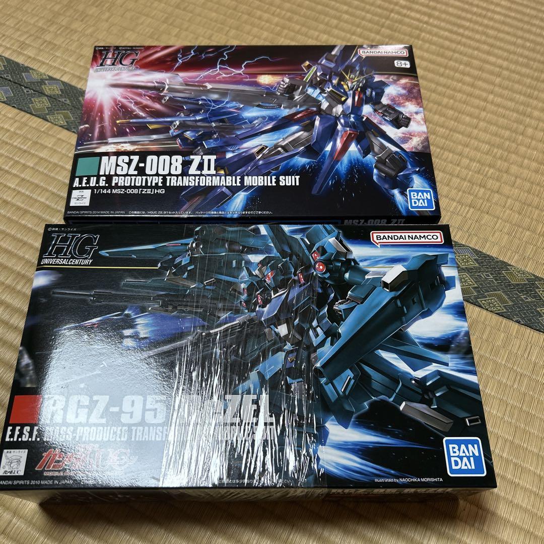 HGリゼル、ゼッツー2点セット