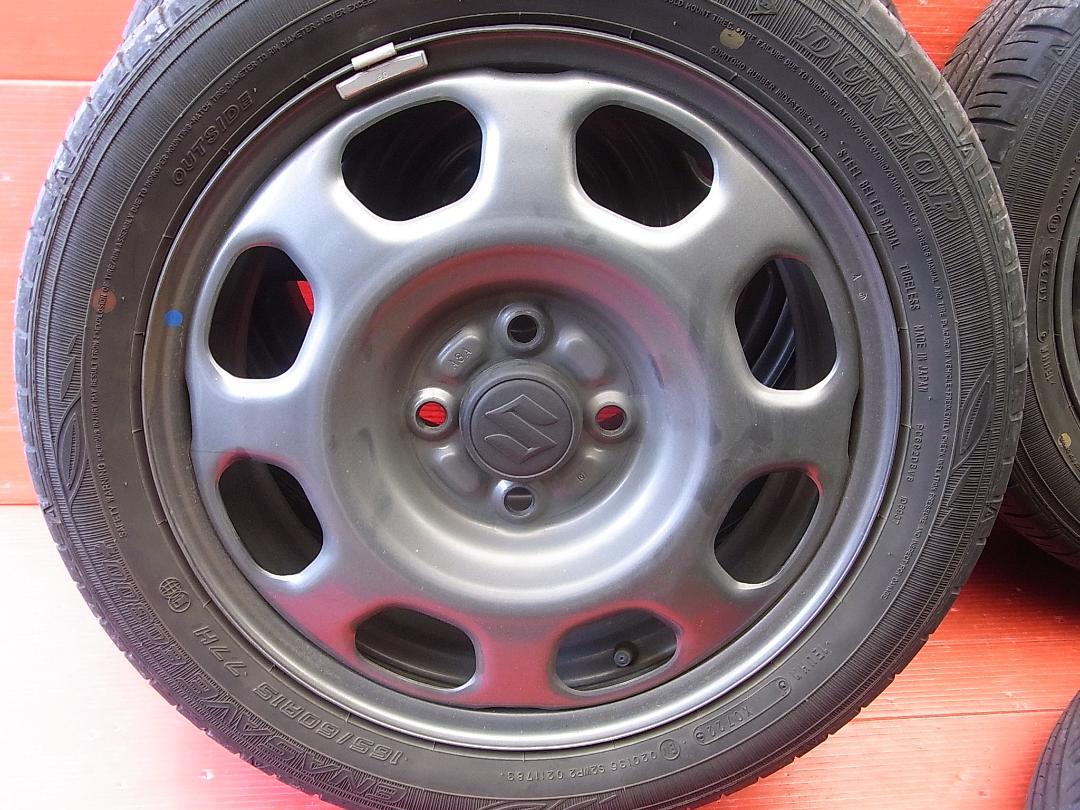 ハスラー純正15インチ+ダンロップ製165/60R15サマータイヤSET！