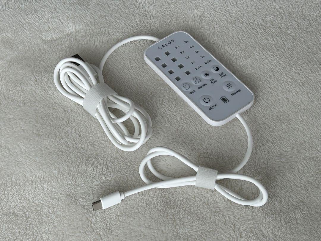 首と肩がホッとする枕PLUS【マッサージ機能付き①
