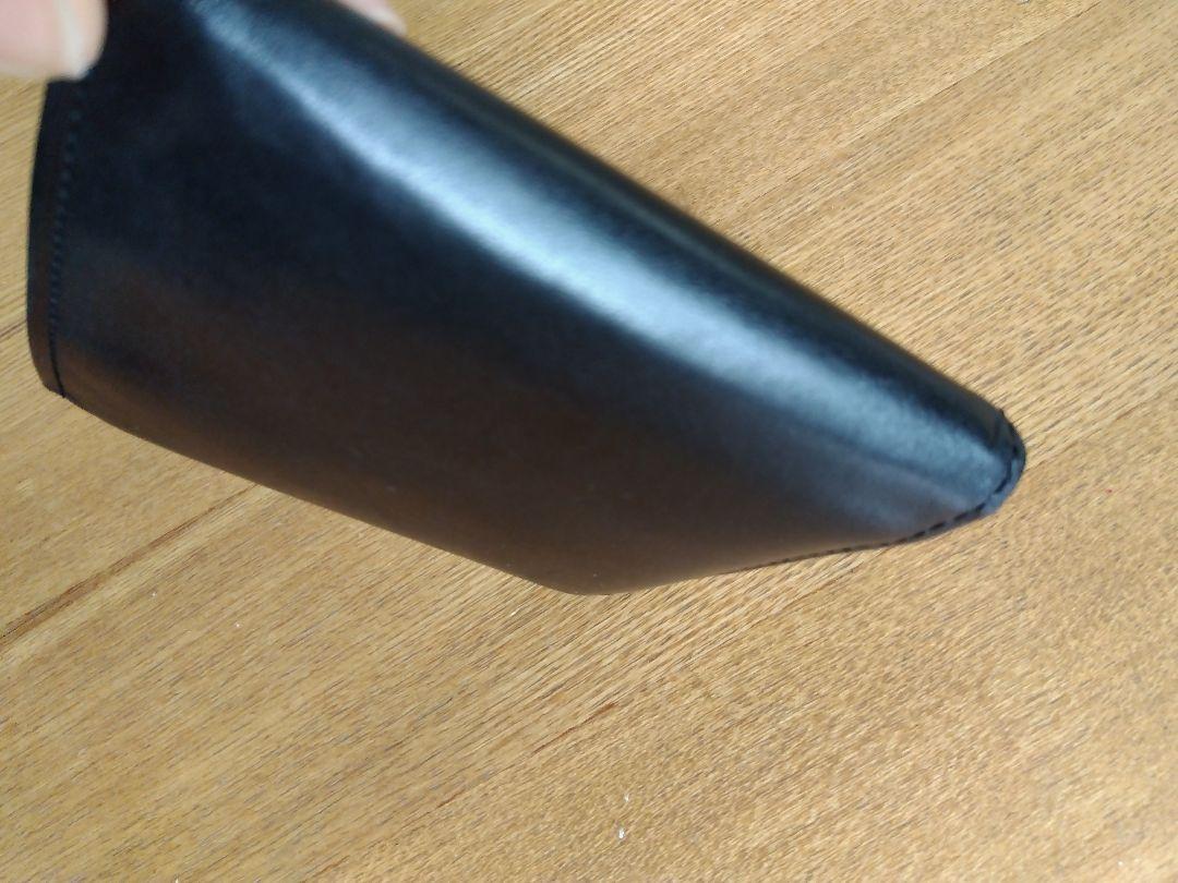 f*0様 土屋鞄　ブラックヌメ　ブラック　黒いレザー二つ折り財布