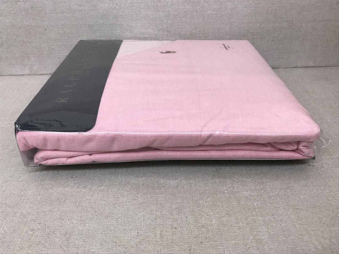 未使用品ラルフローレン オックスフォードソリッド コンフォーターカバー　ダブル