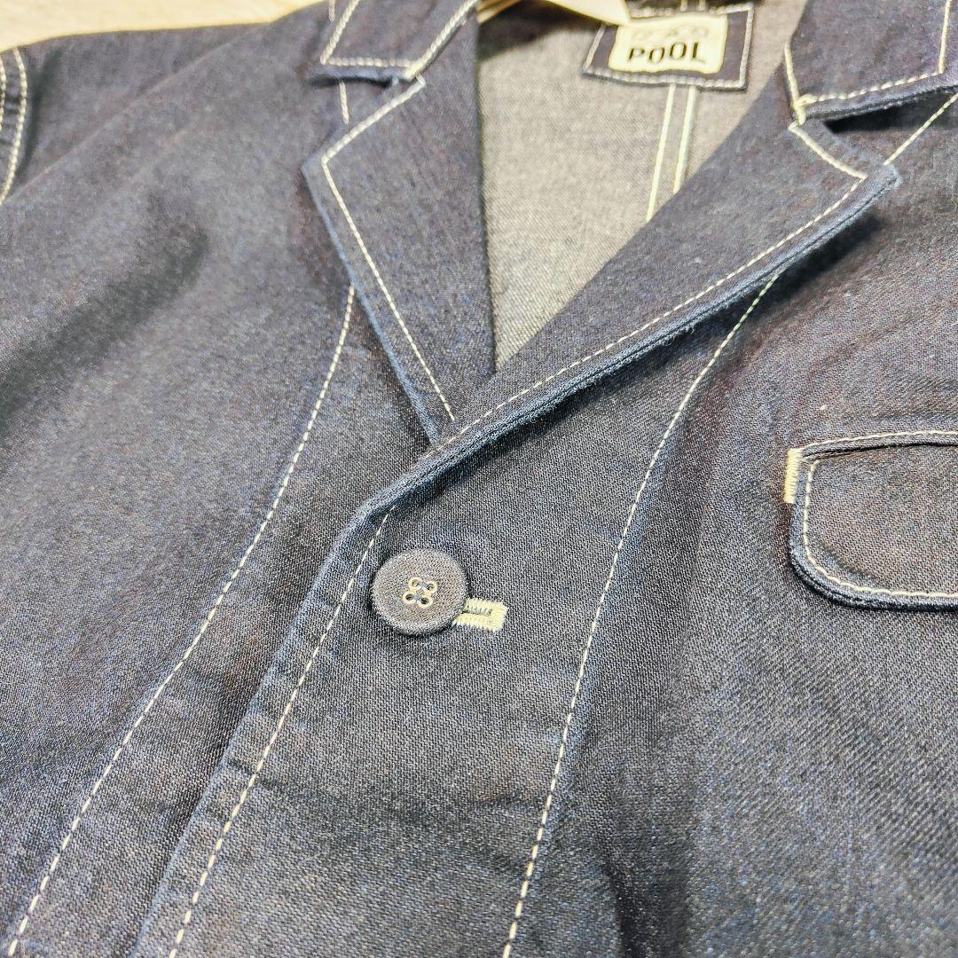新品 プール POOL ジャパンデニムアトリエコート ONE ユニセックス