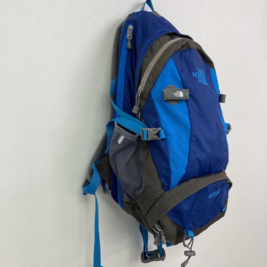 ノースフェイス VENTURE 登山リュック ライトブルー×ブルー 30L