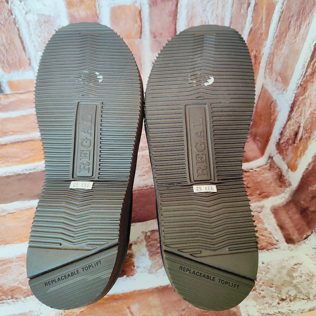 【未使用級】 REGAL Walker JJ22（25）　コインローファー 未使用級】 REGAL Walker リーガル ウォーカー コインローファー