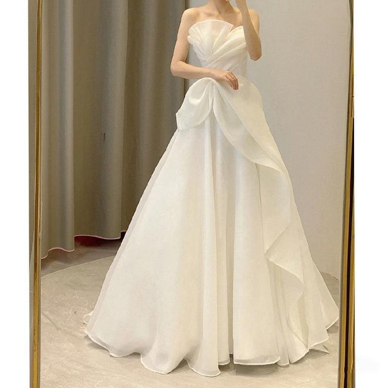 【まとめ買い】 C37 2024新入荷 前撮り ロングドレス 豪華ドレス ウエディングドレス スーツ・フォーマル・ドレス