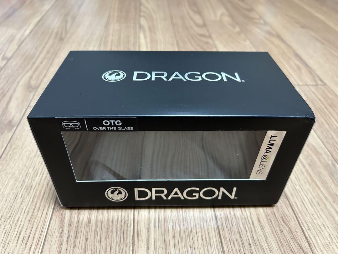 スノーボード ゴーグル_DRAGON OTG ゴーグル LUMAレンズ ホワイト