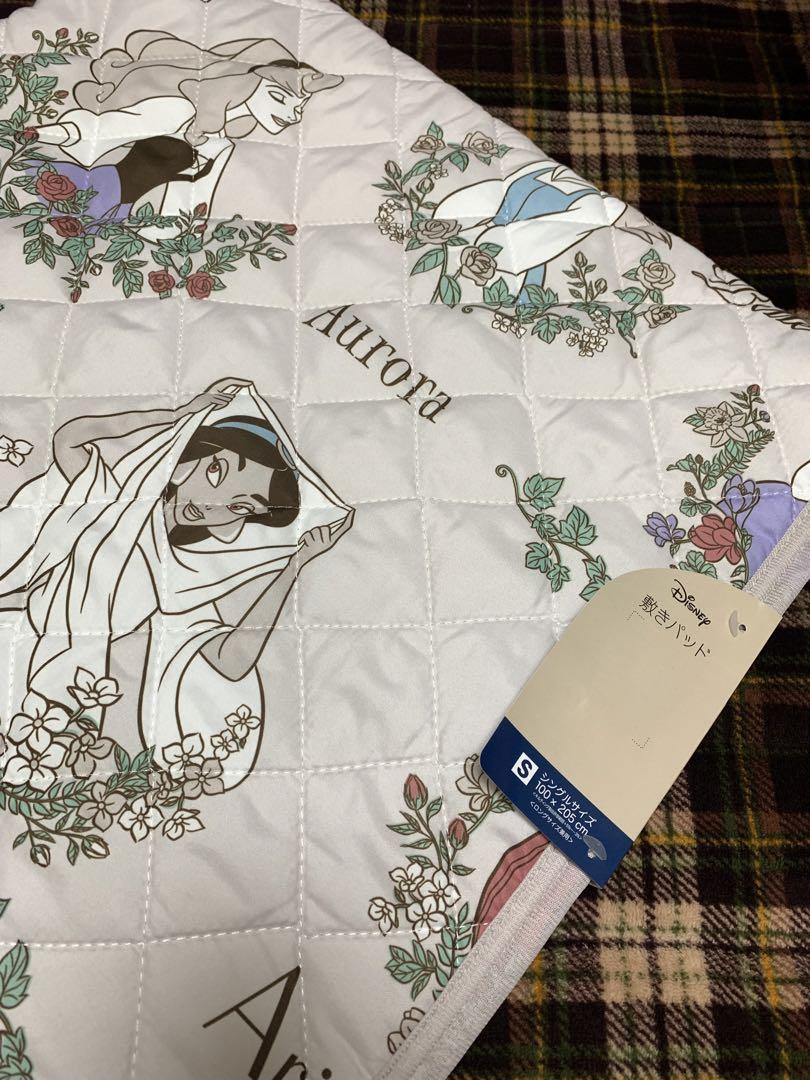 【新品未使用】ディズニープリンセス敷きパッドDisney