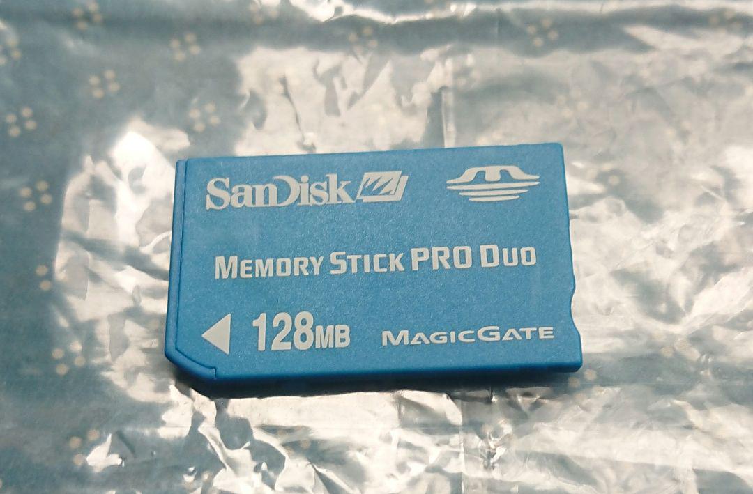 メモリースティックPROデュオ 128MB サンディスク SanDisk