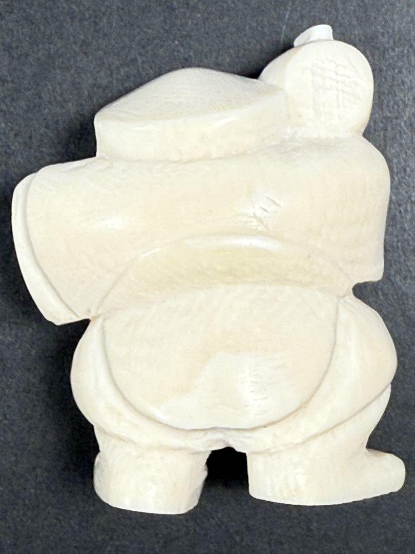 天然素材 牙 マンモス 重さ46.6gサイズ5.1cm提げ物 開運 根付 金