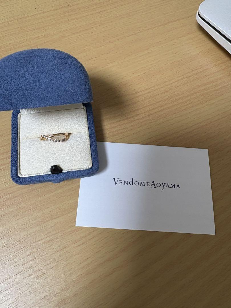 Vendome Aoyama ピンクゴールド　7号　指輪