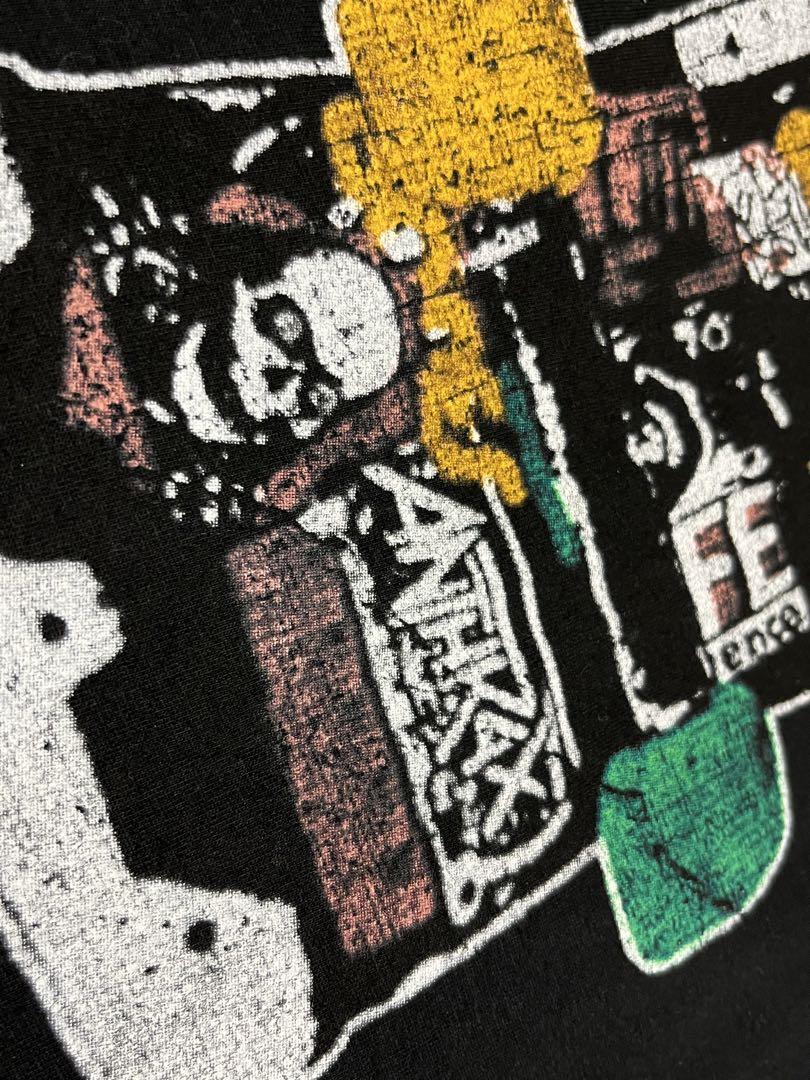 【pearl様用】ANTHRAX ほかTシャツ6枚セット SALE 30%off】USA製 80's ANTHRAX/アンスラックス スラッシュ