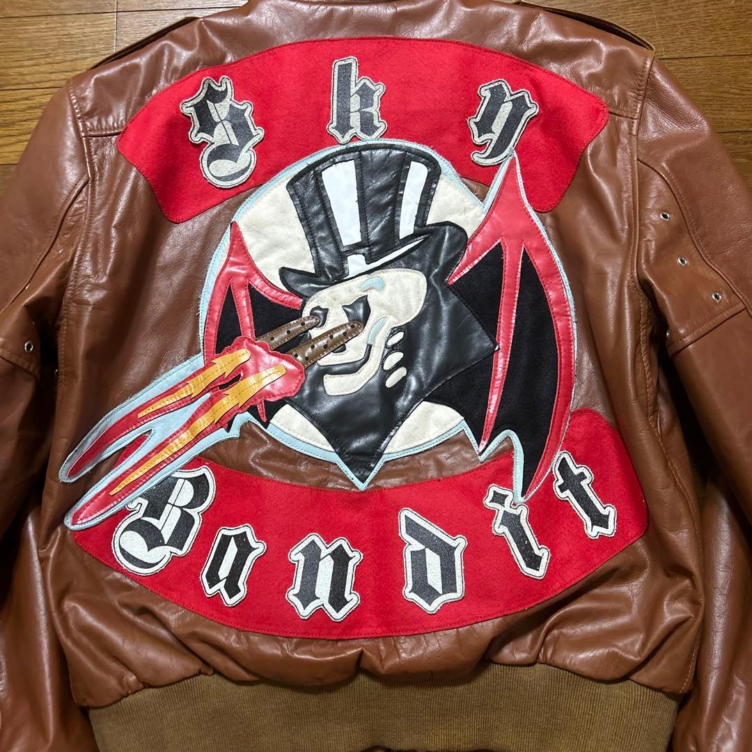 ラロッカフライングジャケットskybandit666パンクジュンスカ森山MODS