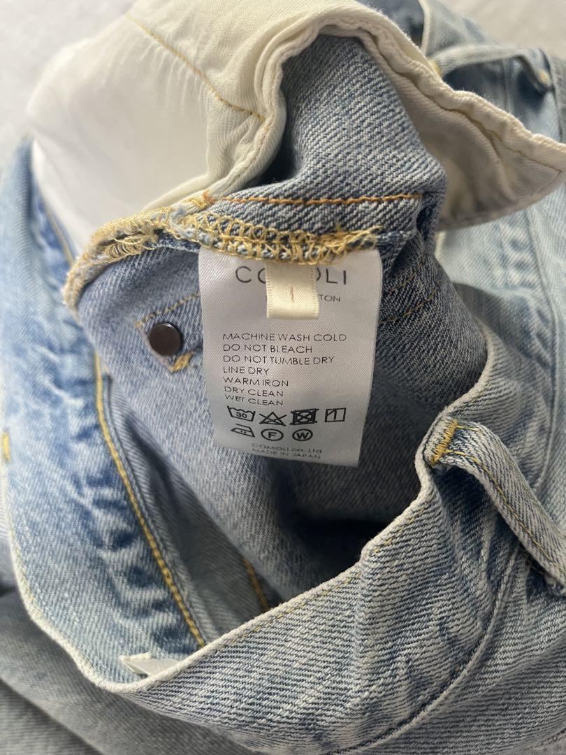 パンツ comoli Denim 21ss 5p Pants