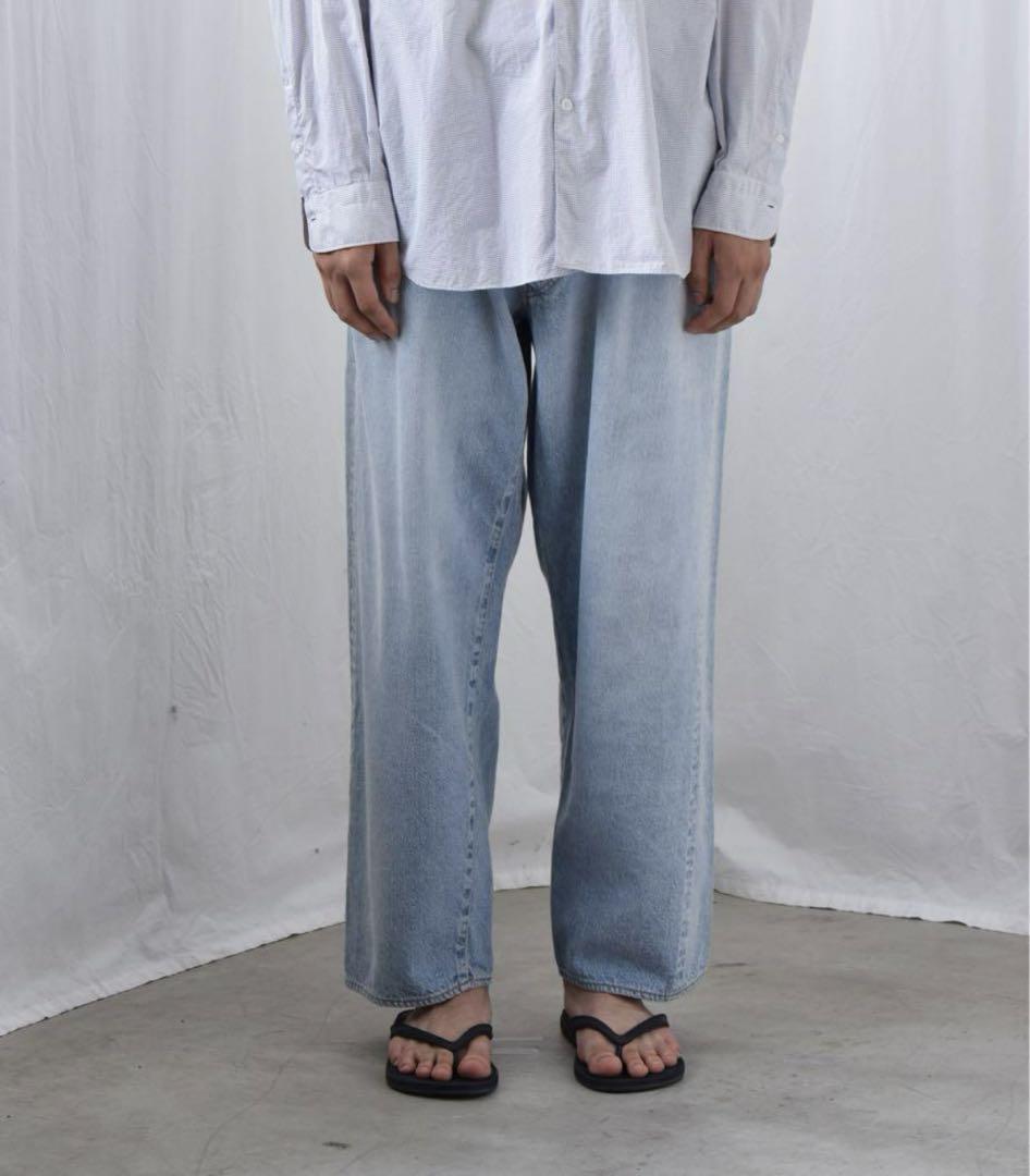 パンツ comoli Denim 21ss 5p Pants