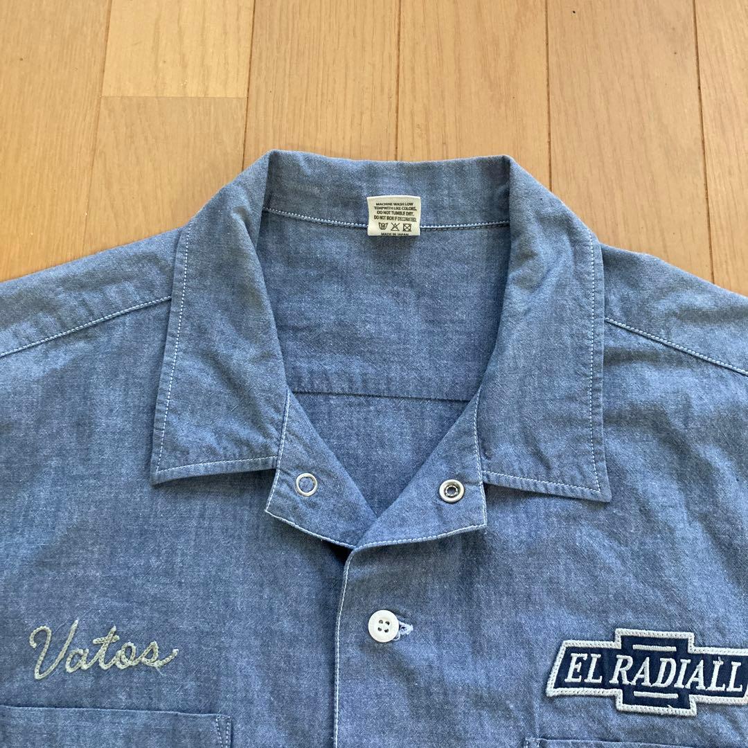 白木/黒塗り RADIALL ラディアル ヴィンテージ レプリカ 半袖