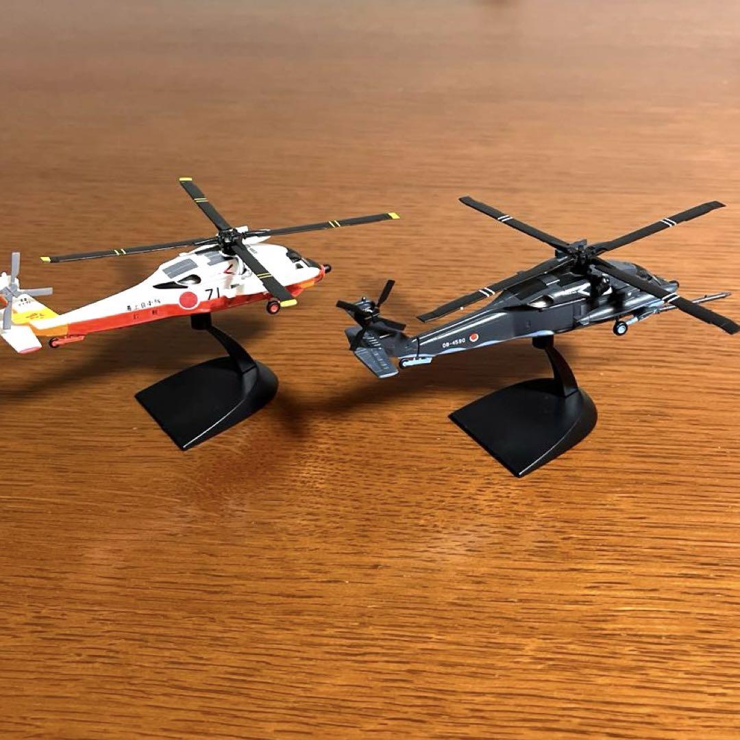 1／144ヘリボーンコレクション9・航空自衛隊UHー60J・2機セット