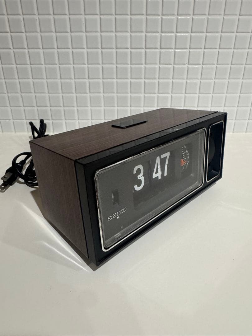 セイコー SEIKO DP674B パタパタ時計 目覚まし時計 レトロ NEXPOTALLINN_EU