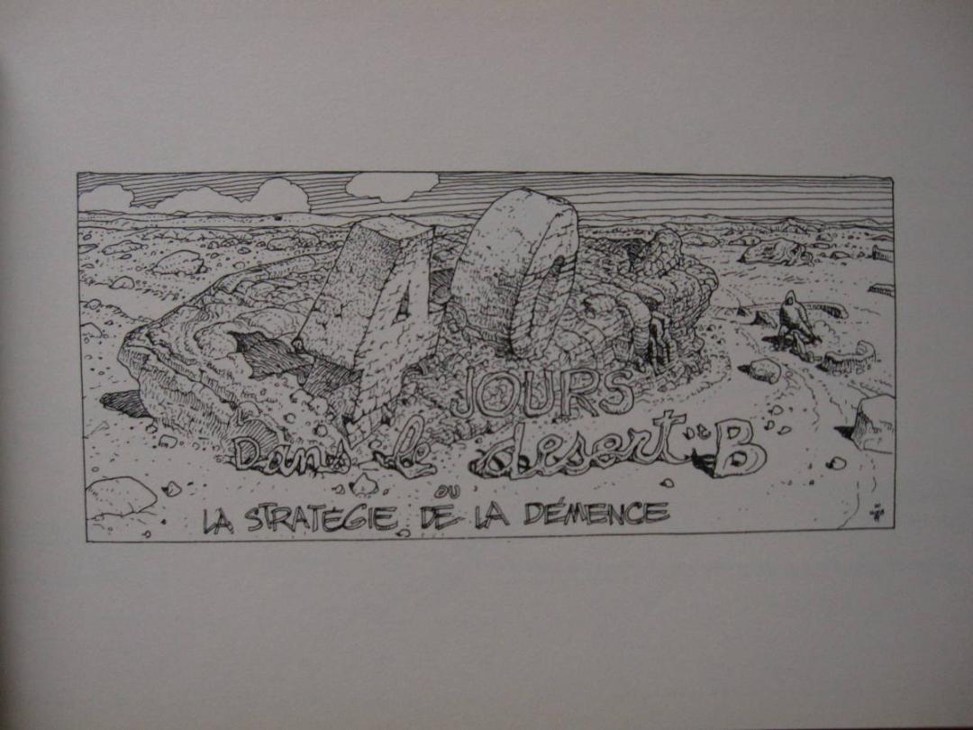 40 days dans le Désert B　Moebius　メビウス