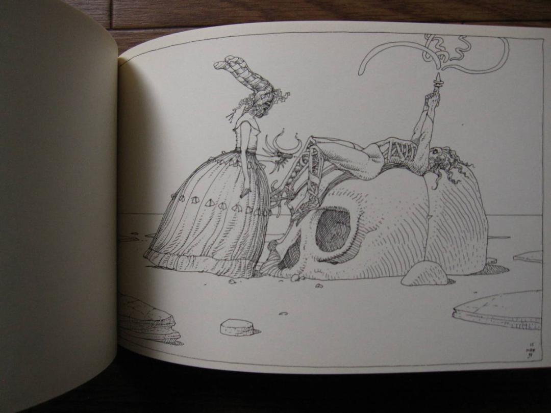 40 days dans le Désert B　Moebius　メビウス