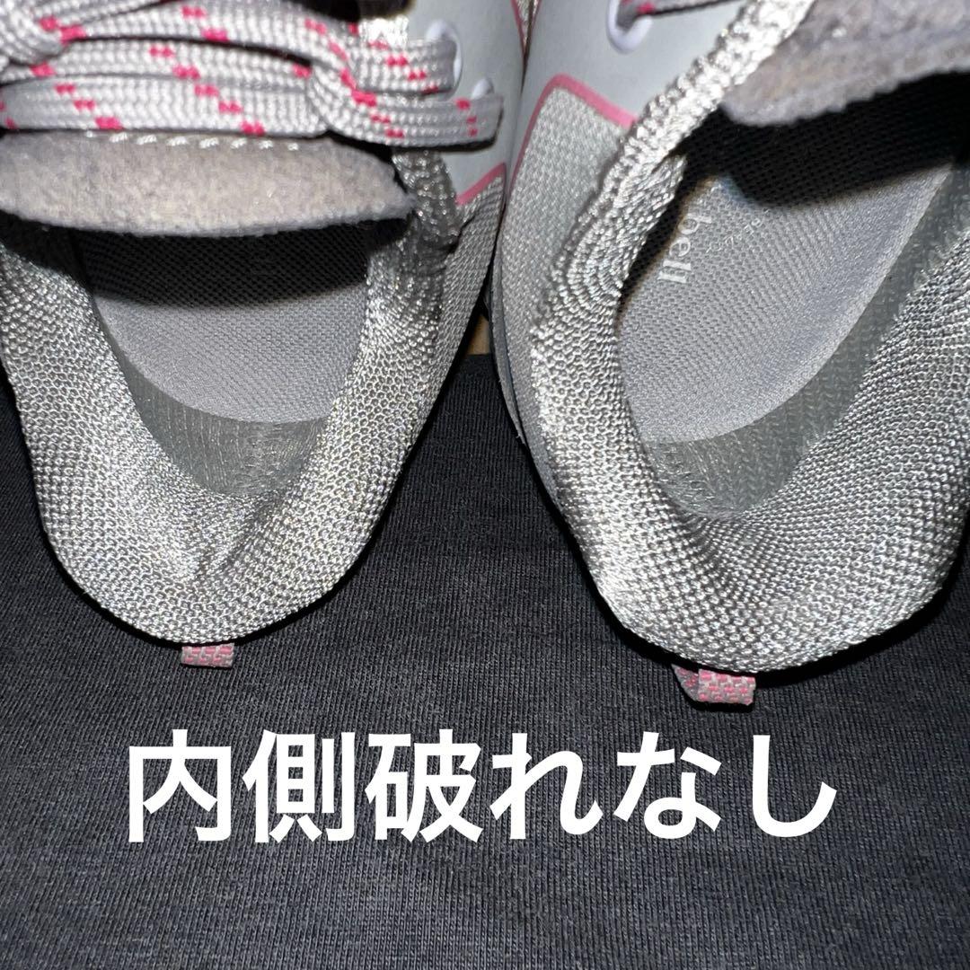 25.5 mont-bell GORE-TEX 登山靴 グレー/ピンク