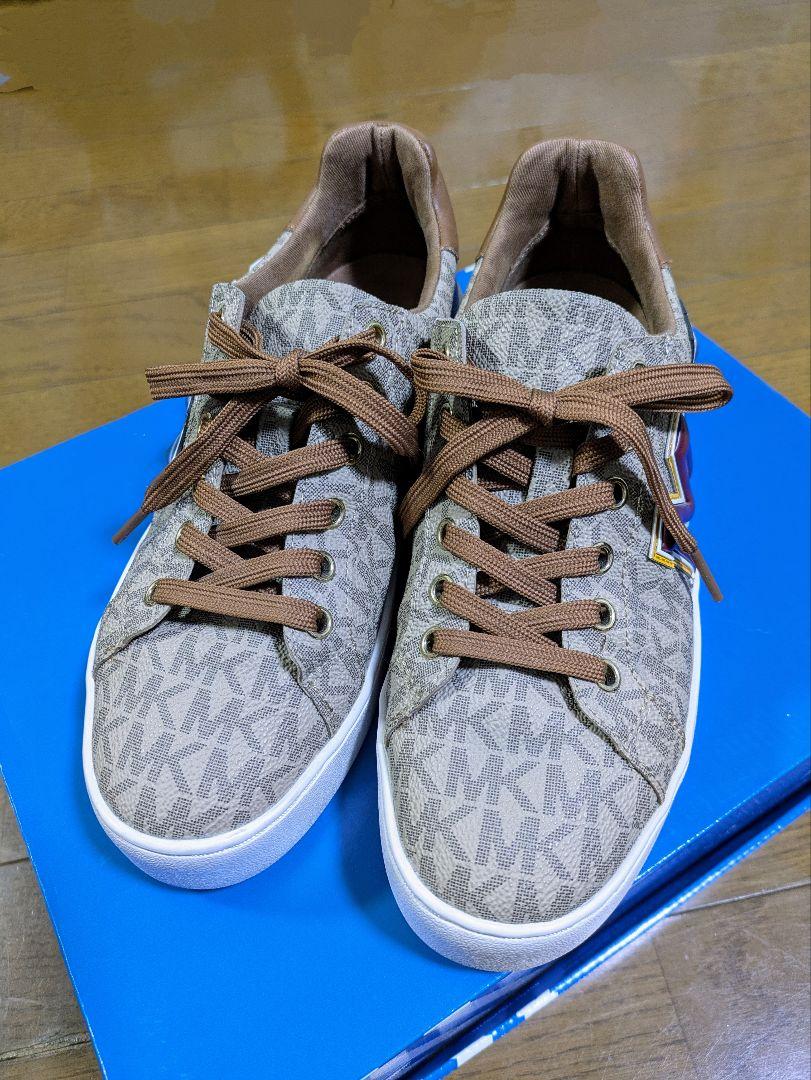 MICHAEL KORS ブラウン スニーカー