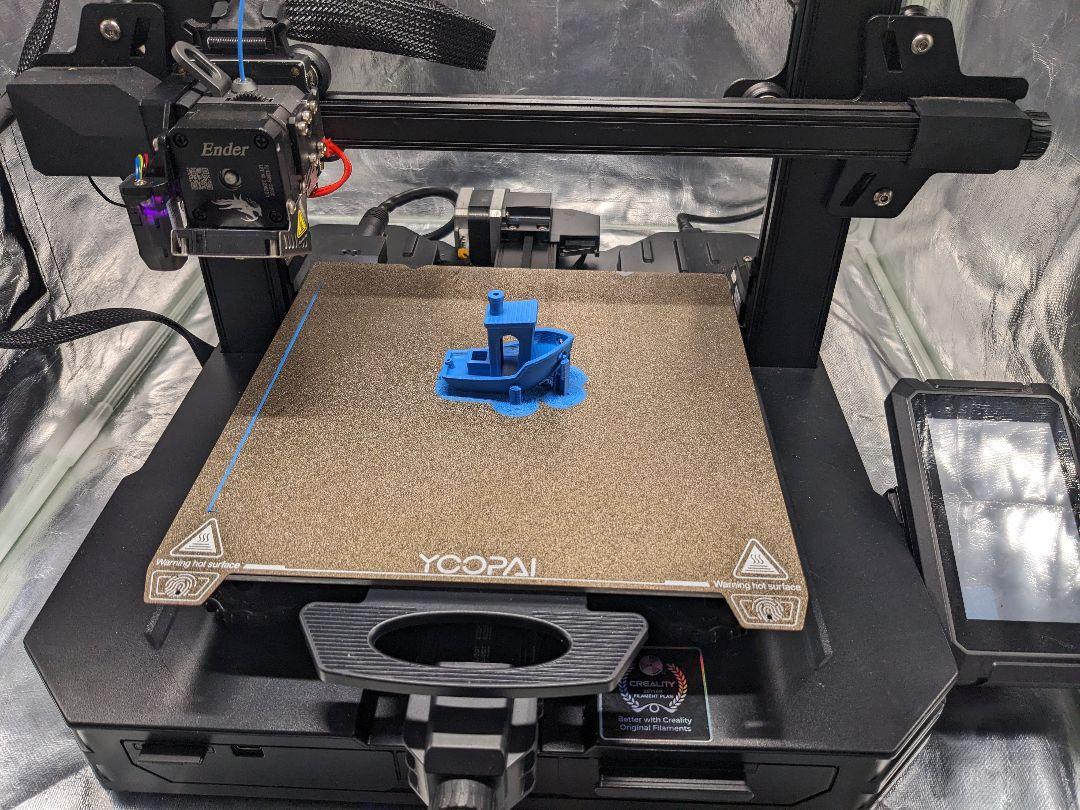 【改良】Creality Ender3 S1 pro 保温エンクロージャー付き