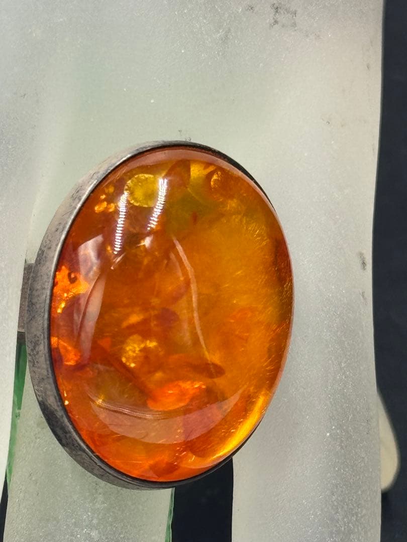 北欧ヴィンテージ エリック　ニールセンフロム 琥珀 アンバー 925 リング 楽天市場】【中古】正規品 N. E. FROM エリック・ニールセン