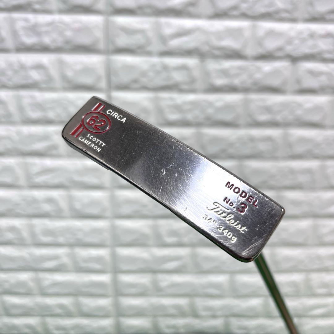 スコッティキャメロン CIRCA 62 NO.3 34インチ パター スコッティキャメロン CIRCA62 No.3 34インチ （CIRCA 62 III