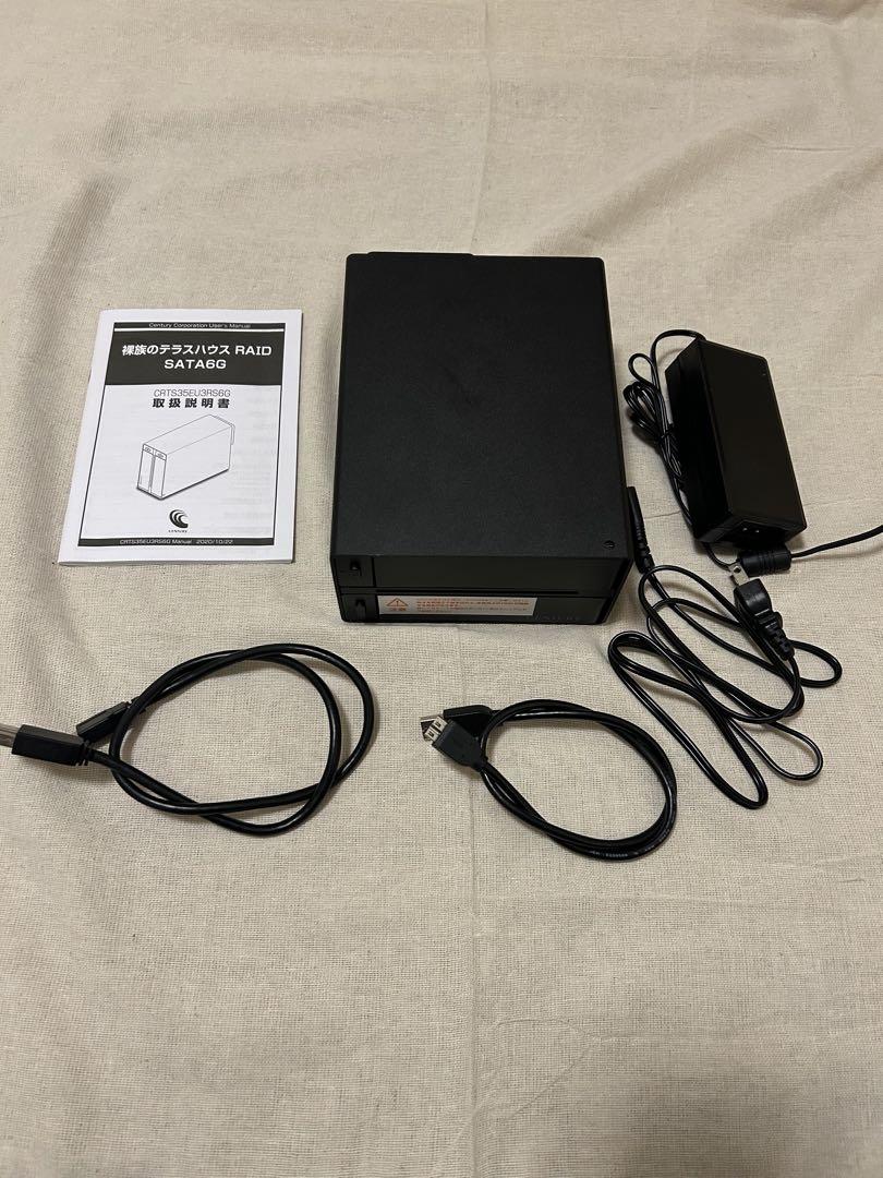 裸族のテラスハウス　RAID SATA6G CRTS35EU3RS6G