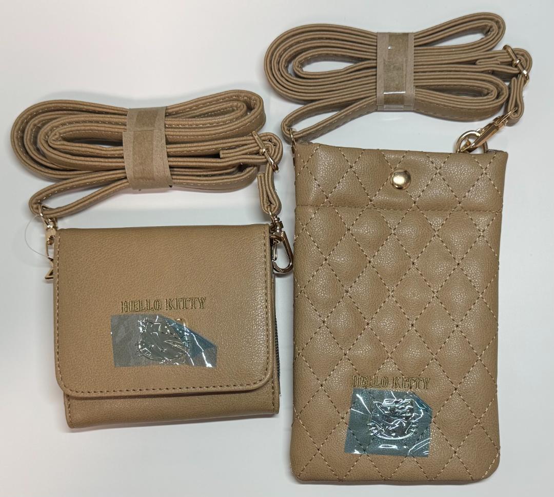 サンリオ ハローキティ 二つ折り財布＆スマホショルダー - メルカリ