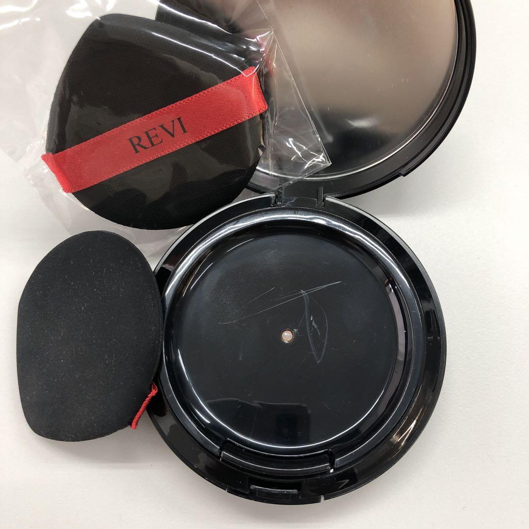 <訳あり> REVI 陶肌 ファンデーション 23オークル 15g 限定黒レザー