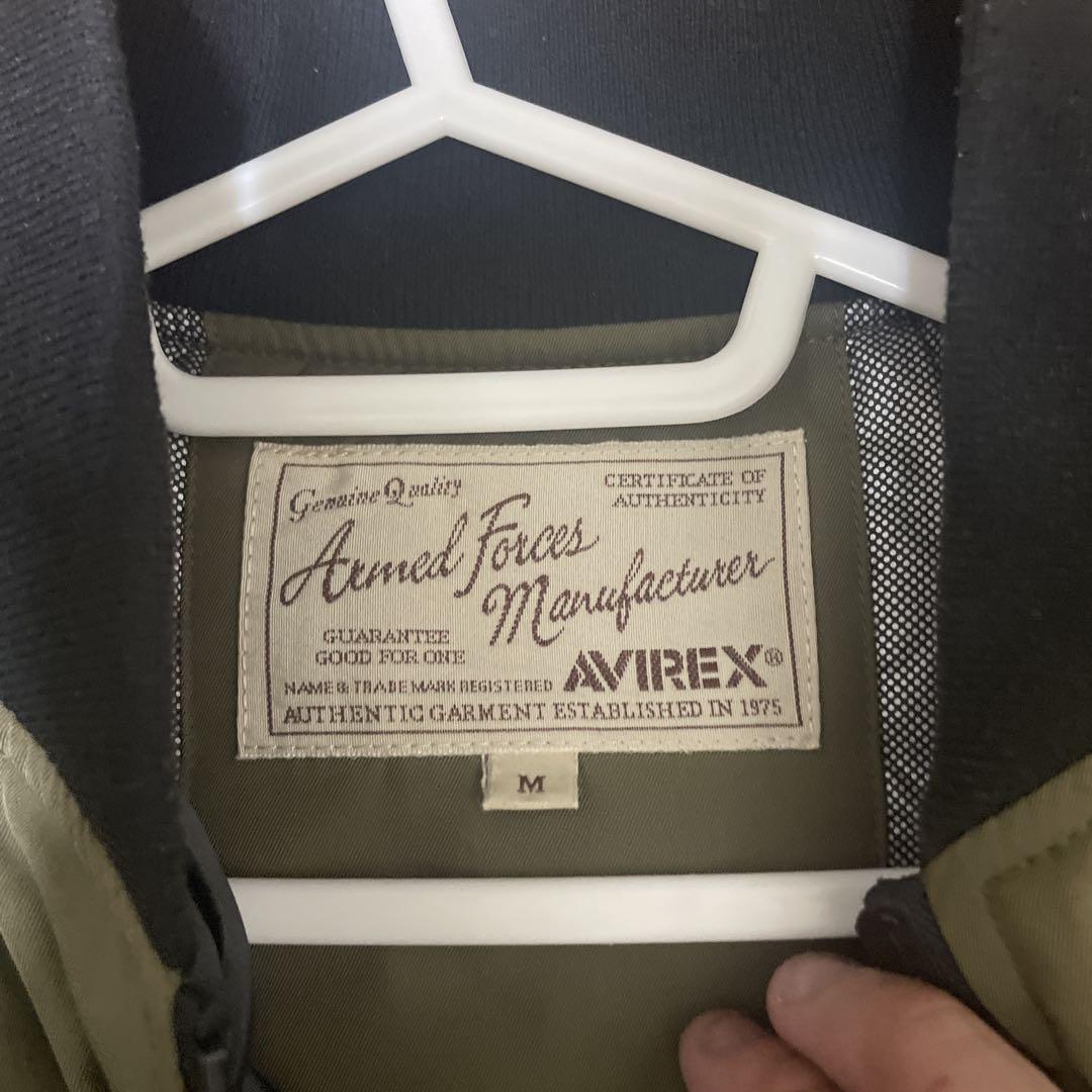 AVIREX MA-1ジャケット Mサイズ オリーブグリーン