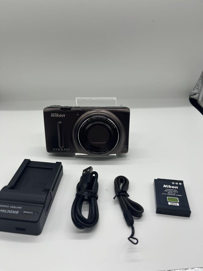 Nikon COOLPIX S9500 ブラウン デジカメ ニコン