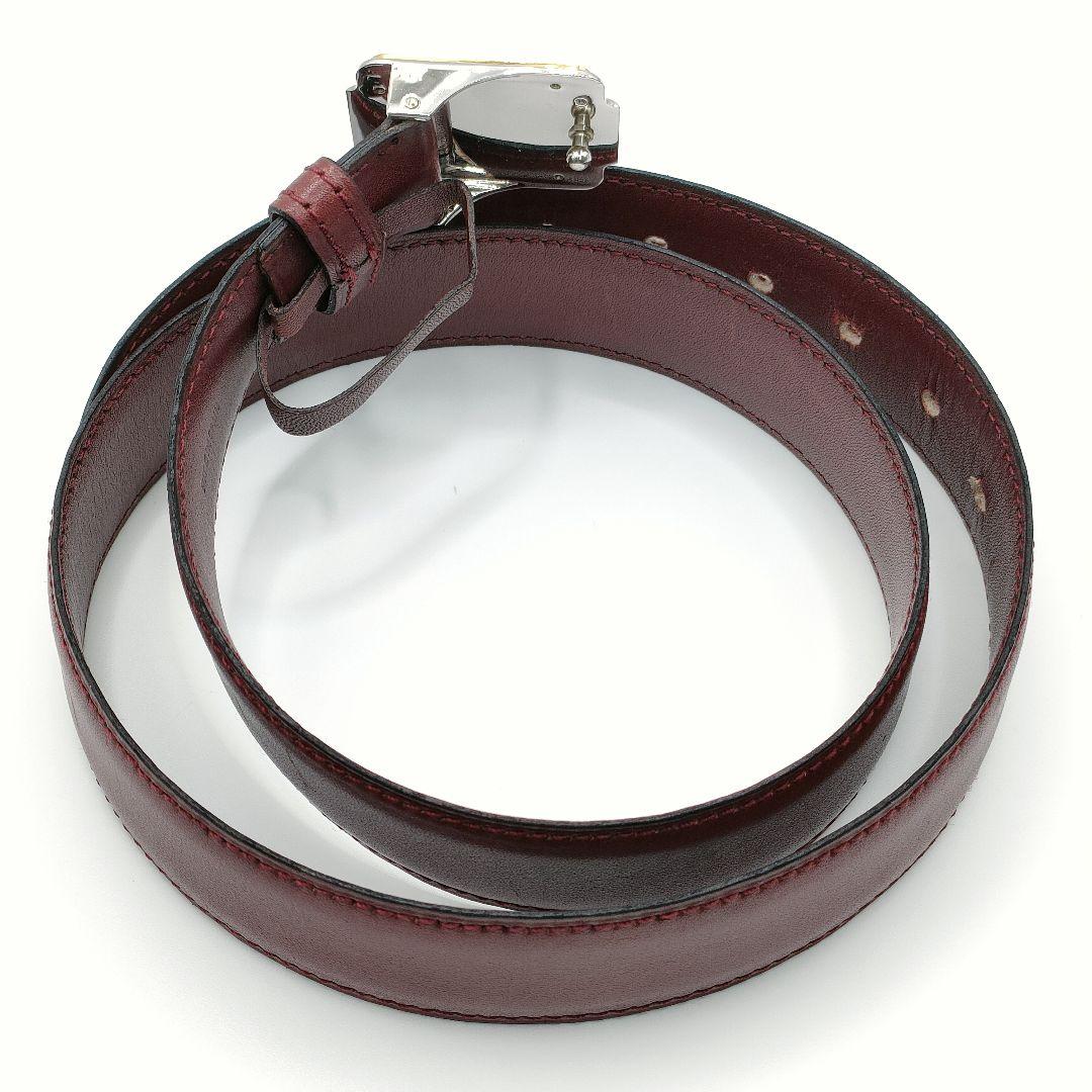 Cartier 表記サイズ 71-79 サントス レザー ベルト カルティエ