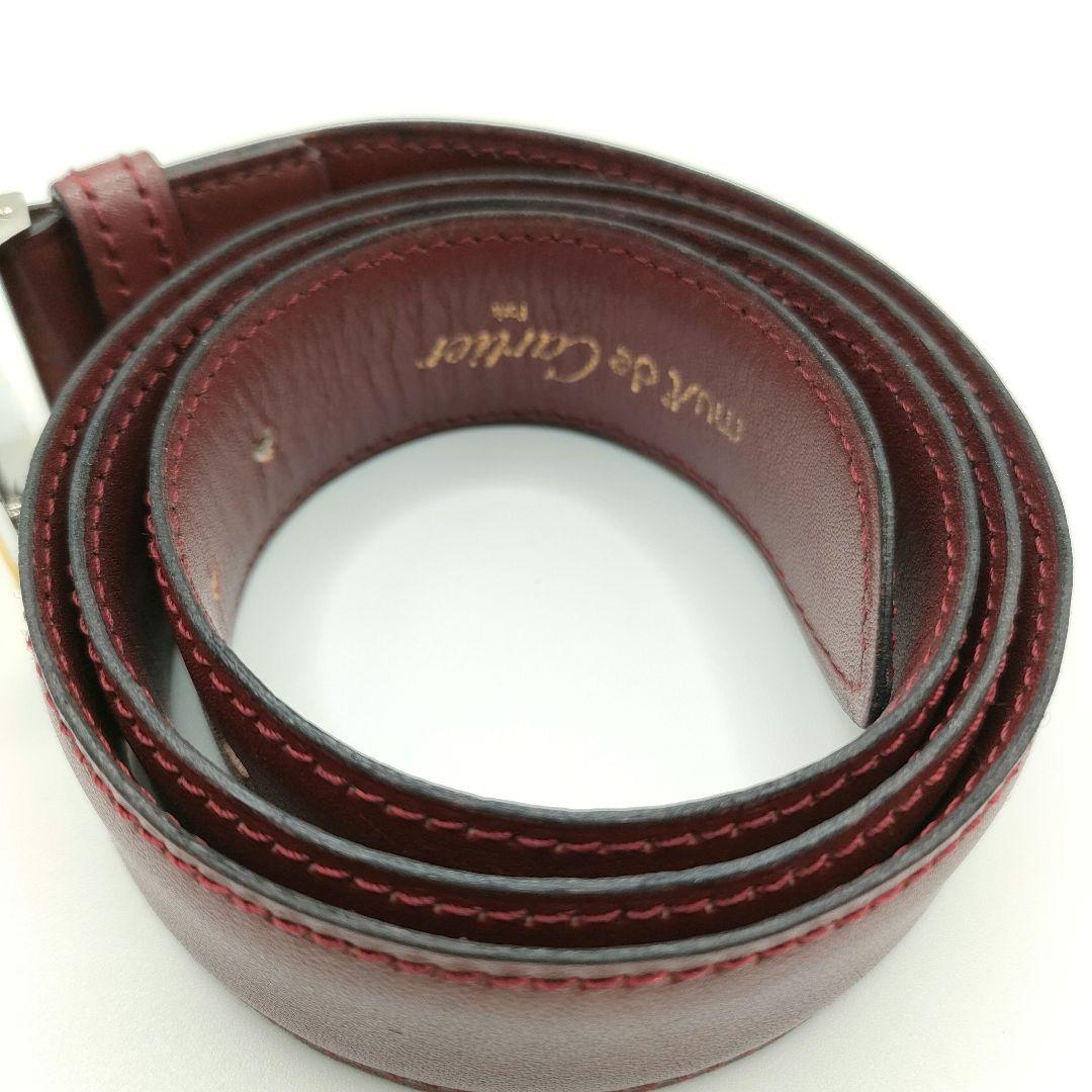 Cartier 表記サイズ 71-79 サントス レザー ベルト カルティエ