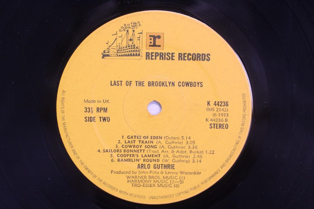 洋楽 Arlo Guthrie LastOfTheBrooklynCowboys UK
