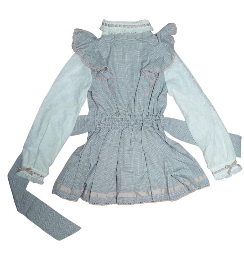 ま*様 LIZLISA ダブルハートラッフルセットアップ リズリサ グレー ダブルハートラッフルセットアップ ｜ LIZ LISA（リズリサ）公式